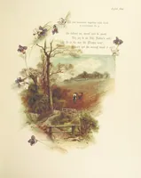 An illustration from The King's Highway, daily texts & hymns for a month. Illustrated by F. Hines (1890)