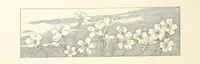 An illustration from The King's Highway, daily texts & hymns for a month. Illustrated by F. Hines (1890)