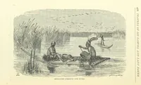 An illustration from Great African Travellers from Mungo Park to Livingstone and Stanley, etc (1874)