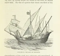 An illustration from Notable Voyagers from Columbus to Nordenskïold. By W. H. G. K. and H. Frith (1885)