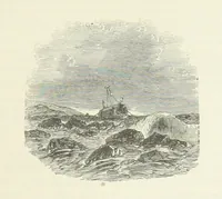An illustration from Notable Voyagers from Columbus to Nordenskïold. By W. H. G. K. and H. Frith (1885)