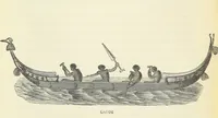 An illustration from Notable Voyagers from Columbus to Nordenskïold. By W. H. G. K. and H. Frith (1885)