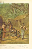 An illustration from Graphic Pictures of Native Life in distant lands, illustrating the typical races of mankind. Depicted by H. Leutemann. With ... text by ... A. Kirchoff [sic]. Translated from the German by G. Philip, Junr., etc (1888)