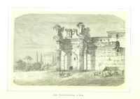 An illustration from Rom und seine Umgebung in Holzschnitten, nach Skizzen ... von C. Zimmermann mit erläuterndem Texte von Prof. Dr Kühne (1870)