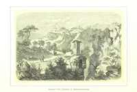 An illustration from Rom und seine Umgebung in Holzschnitten, nach Skizzen ... von C. Zimmermann mit erläuterndem Texte von Prof. Dr Kühne (1870)