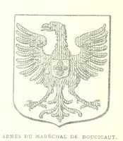 An illustration from Bergerac sous les Anglais. Essai historique sur le consulat et la communauté de Bergerac au moyen âge (1893)