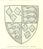 An illustration from Bergerac sous les Anglais. Essai historique sur le consulat et la communauté de Bergerac au moyen âge (1893)