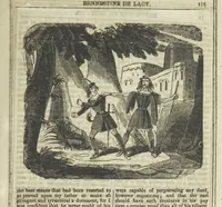 An illustration from Ernestine de Lacy, or the Robber's Foundling. An Old English Romance. By the author of “Angelina” ... etc., etc (1854)