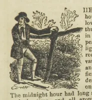 An illustration from Ernestine de Lacy, or the Robber's Foundling. An Old English Romance. By the author of “Angelina” ... etc., etc (1854)