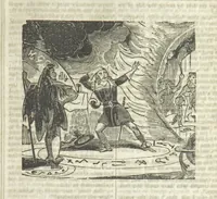An illustration from Ernestine de Lacy, or the Robber's Foundling. An Old English Romance. By the author of “Angelina” ... etc., etc (1854)