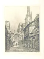 An illustration from Rouen pittoresque ... Dessins par M. Lalanne. Texte par Allais, C. de Beaurepaire, Dubosc, Félix, Hédou, H. de Lapommeraye (1886)