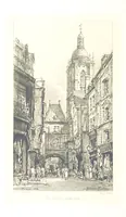 An illustration from Rouen pittoresque ... Dessins par M. Lalanne. Texte par Allais, C. de Beaurepaire, Dubosc, Félix, Hédou, H. de Lapommeraye (1886)