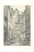 An illustration from Rouen pittoresque ... Dessins par M. Lalanne. Texte par Allais, C. de Beaurepaire, Dubosc, Félix, Hédou, H. de Lapommeraye (1886)