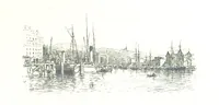 An illustration from Rouen pittoresque ... Dessins par M. Lalanne. Texte par Allais, C. de Beaurepaire, Dubosc, Félix, Hédou, H. de Lapommeraye (1886)