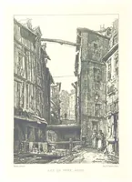 An illustration from Rouen pittoresque ... Dessins par M. Lalanne. Texte par Allais, C. de Beaurepaire, Dubosc, Félix, Hédou, H. de Lapommeraye (1886)