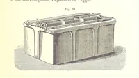 An illustration from A complete Treatise on the Electro-deposition of Metals ... Translated from the German of Dr. G. Langbein ... with additions by William T. Brannt ... Illustrated, etc (1891)