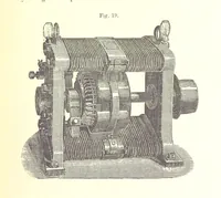 An illustration from A complete Treatise on the Electro-deposition of Metals ... Translated from the German of Dr. G. Langbein ... with additions by William T. Brannt ... Illustrated, etc (1891)