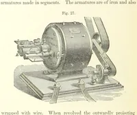 An illustration from A complete Treatise on the Electro-deposition of Metals ... Translated from the German of Dr. G. Langbein ... with additions by William T. Brannt ... Illustrated, etc (1891)