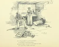 An illustration from Warblin's fro' an Owd Songster. With an introductory sketch by W. Trevor. [Illustrated (1893)