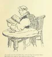 An illustration from Warblin's fro' an Owd Songster. With an introductory sketch by W. Trevor. [Illustrated (1893)
