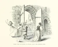 Picture 3 of 22 from Ballads and Legends of Cheshire. [Collected and edited by E. L., with illustrations.] L.P (1867), leaf 49