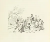 An illustration from Herinneringen uit den worstelstrijd met Spanje ... Met op staal gegraveerde platen (1853)