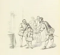 An illustration from Herinneringen uit den worstelstrijd met Spanje ... Met op staal gegraveerde platen (1853)