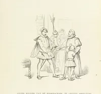 An illustration from Herinneringen uit den worstelstrijd met Spanje ... Met op staal gegraveerde platen (1853)