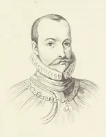 An illustration from Herinneringen uit den worstelstrijd met Spanje ... Met op staal gegraveerde platen (1853)