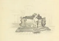 An illustration from Herinneringen uit den worstelstrijd met Spanje ... Met op staal gegraveerde platen (1853)
