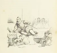An illustration from Herinneringen uit den worstelstrijd met Spanje ... Met op staal gegraveerde platen (1853)