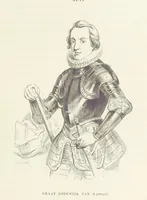 An illustration from Herinneringen uit den worstelstrijd met Spanje ... Met op staal gegraveerde platen (1853)