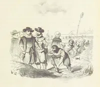 An illustration from Herinneringen uit den worstelstrijd met Spanje ... Met op staal gegraveerde platen (1853)