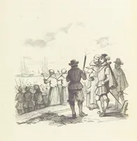 An illustration from Herinneringen uit den worstelstrijd met Spanje ... Met op staal gegraveerde platen (1853)
