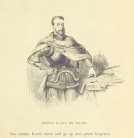 An illustration from Herinneringen uit den worstelstrijd met Spanje ... Met op staal gegraveerde platen (1853)