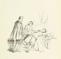 An illustration from Herinneringen uit den worstelstrijd met Spanje ... Met op staal gegraveerde platen (1853)