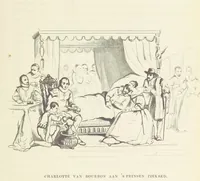 An illustration from Herinneringen uit den worstelstrijd met Spanje ... Met op staal gegraveerde platen (1853)