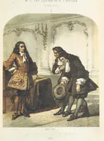 An illustration from Merkwaardige Kasteelen in Nederland. Door Mr J. van L. en W. J. H. Plates (1854)