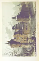 An illustration from Merkwaardige Kasteelen in Nederland. Door Mr J. van L. en W. J. H. Plates (1854)