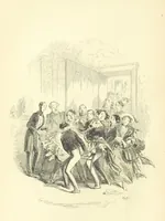 An illustration from The Daltons; or, Three Roads in Life. ... With illustrations by Phiz [i.e. H. K. Browne (1852)