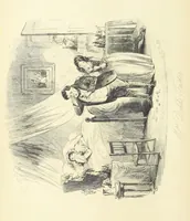An illustration from The Dodd Family Abroad. ... With illustrations by Phiz [i.e. H. K. Browne (1854)