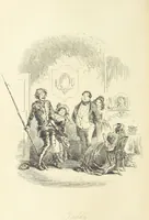 An illustration from The Dodd Family Abroad. ... With illustrations by Phiz [i.e. H. K. Browne (1854)