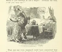 An illustration from Tom Burke of “Ours.” ... With illustrations by Phiz (1892)
