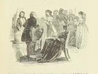 An illustration from Tom Burke of “Ours.” ... With illustrations by Phiz (1892)