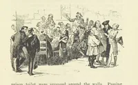 An illustration from Tom Burke of “Ours.” ... With illustrations by Phiz (1892)