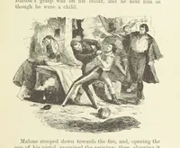 An illustration from Tom Burke of “Ours.” ... With illustrations by Phiz (1892)