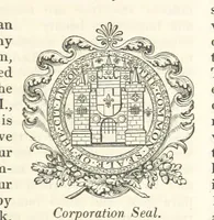 An illustration from A Topographical Dictionary of England ... and the Islands of Guernsey, Jersey and Man ... with maps ... and a plan of London, etc (1835)
