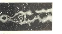 An illustration from L'Espace céleste et la nature tropicale, description physique de l'univers ... préface de M. Babinet, dessins de Yan' Dargent (1866)