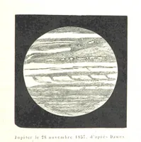 An illustration from L'Espace céleste et la nature tropicale, description physique de l'univers ... préface de M. Babinet, dessins de Yan' Dargent (1866)