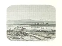 An illustration from L'Espace céleste et la nature tropicale, description physique de l'univers ... préface de M. Babinet, dessins de Yan' Dargent (1866)